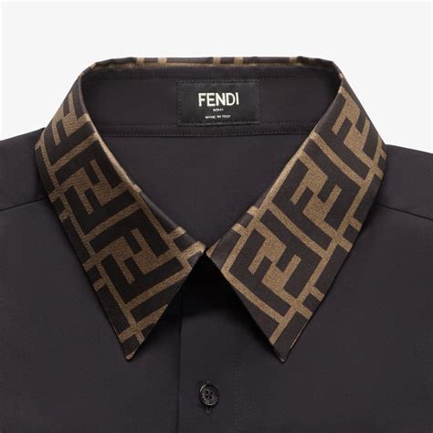 fendi 90s gingham dress shirt|FENDI Shirts for Men .